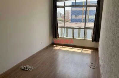 Apartamento com 1 dormitório para alugar, 50 m² por r$ 2.500,01/mês - josé menino - santos/sp