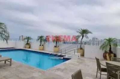 Apartamento com 3 quartos para alugar na Avenida Siqueira Campos, Boqueirão, Santos