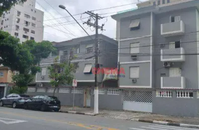 Apartamento com 2 dormitórios para alugar, 74 m² por r$ 2.900,01/mês - marapé - santos/sp