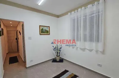 Kitnet com 1 dormitório à venda, 40 m² por R$ 390.000,00 - Gonzaga - Santos/SP