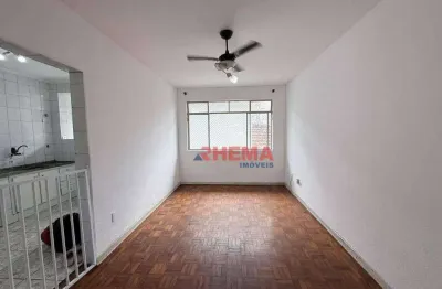 Apartamento com 2 dormitórios à venda, 71 m² por r$ 350.000,00 - campo grande - santos/sp