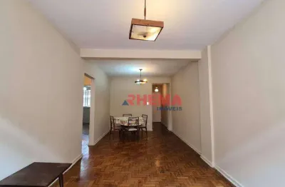 Apartamento com 2 dormitórios para alugar, 67 m² por R$ 3.600,01/mês - Aparecida - Santos/SP
