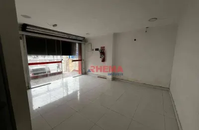 Loja para alugar, 100 m² por R$ 6.000,00/mês - Vila Mathias - Santos/SP