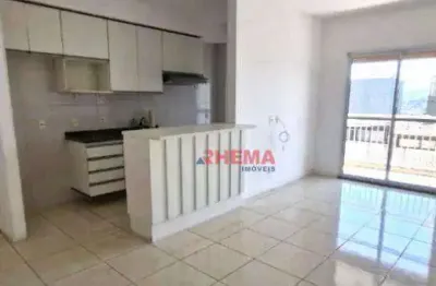Apartamento com 3 dormitórios para alugar, 80 m² por R$ 4.900,02/mês - Macuco - Santos/SP