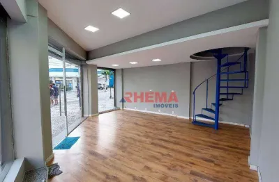 Ponto comercial com 1 sala para alugar na Rua Galeão Carvalhal, Gonzaga, Santos