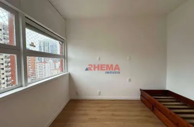 Apartamento com 1 dormitório para alugar, 44 m² por R$ 2.700,02/mês - Gonzaga - Santos/SP