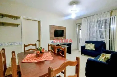 Apartamento com 1 dormitório para alugar, 57 m² por R$ 3.800,02/mês - Embaré - Santos/SP