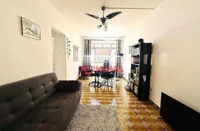 Apartamento com 2 dormitórios à venda, 69 m² por R$ 390.000,00 - Marapé - Santos/SP