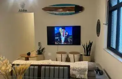 Apartamento com 2 dormitórios para alugar, 110 m² - Ponta da Praia - Santos/SP