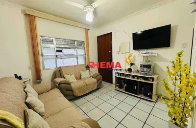 Apartamento com 2 dormitórios à venda, 42 m² por r$ 270.000,00 - aparecida - santos/sp