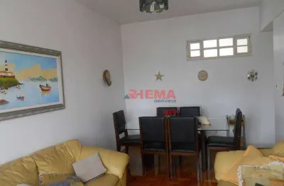 Apartamento com 2 dormitórios à venda, 80 m² por r$ 750.000,00 - josé menino - santos/sp