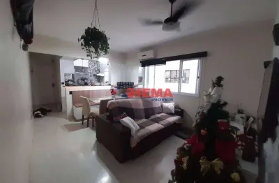 Apartamento com 2 dormitórios à venda, 57 m² por r$ 450.000,00 - macuco - santos/sp
