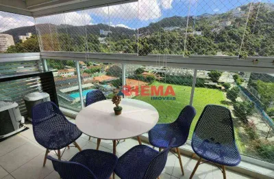 Apartamento com 1 dormitório à venda, 48 m² por r$ 530.000,00 - josé menino - santos/sp