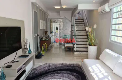 Casa com 4 dormitórios à venda, 261 m² por r$ 2.300.000,00 - ponta da praia - santos/sp