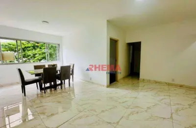 Apartamento com 3 dormitórios à venda, 117 m² por R$ 1.380.000,00 - Boqueirão - Santos/SP