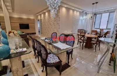 Apartamento com 3 dormitórios à venda, 138 m² por r$ 1.175.000,00 - embaré - santos/sp