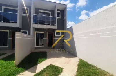 Sobrado à venda, 74 m² por r$ 385.000,00 - sítio cercado - curitiba/pr