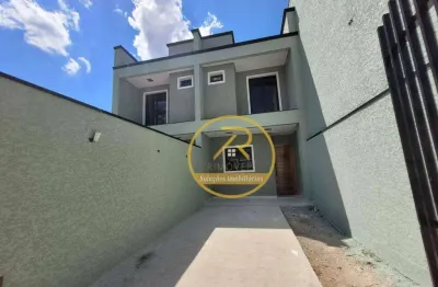 Sobrado à venda, 84 m² por r$ 550.000,00 - sítio cercado - curitiba/pr