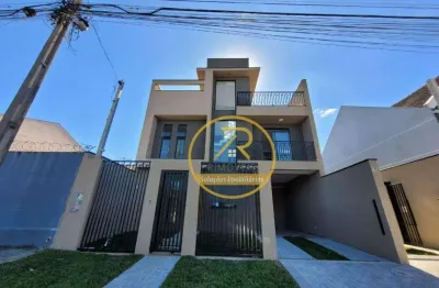 Sobrado com 3 dormitórios à venda, 100 m² por r$ 650.000,00 - alto boqueirão - curitiba/pr