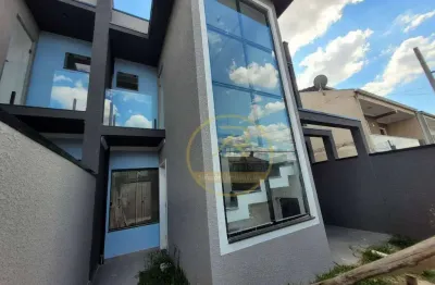 Sobrado com 3 dormitórios à venda, 83 m² por R$ 549.000,00 - Sítio Cercado - Curitiba/PR