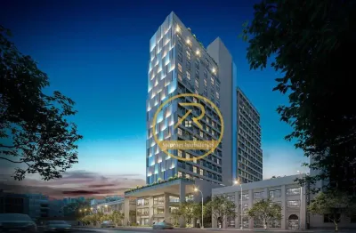 Studio com 1 dormitório à venda, 17 m² por r$ 240.000,00 - água verde - curitiba/pr