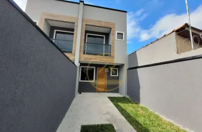 Sobrado com 3 dormitórios à venda, 88 m² por r$ 465.000,00 - sítio cercado - curitiba/pr