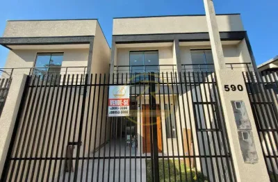 Sobrado com 2 dormitórios à venda, 54 m² por r$ 349.000,00 - sítio cercado - curitiba/pr
