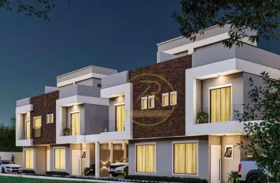 Sobrado com 3 dormitórios à venda, 127 m² por r$ 550.000,00 - sítio cercado - curitiba/pr