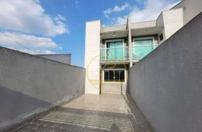 Sobrado com 2 dormitórios à venda, 82 m² por r$ 375.000 - sítio cercado - curitiba/pr