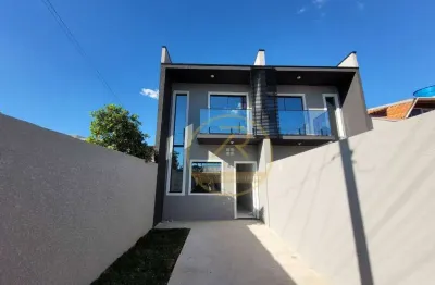 Sobrado com 3 dormitórios à venda, 85 m² por r$ 430.000 - ganchinho - curitiba/pr