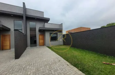 Casa com 3 dormitórios à venda, 56 m² por r$ 450.000 - sítio cercado - curitiba/pr