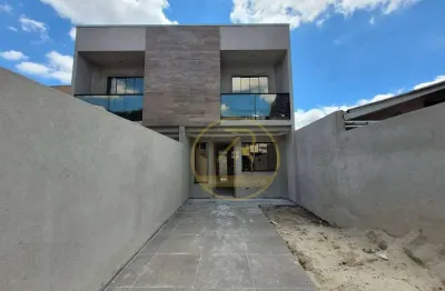 Sobrado com 3 dormitórios à venda, 80 m² por r$ 450.000,00 - sítio cercado - curitiba/pr