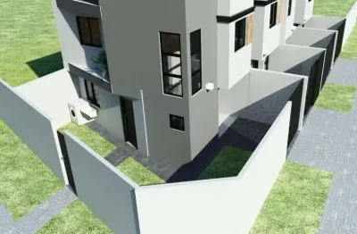 Sobrado com 2 dormitórios à venda, 59 m² por r$ 420.000 - sítio cercado - curitiba/pr