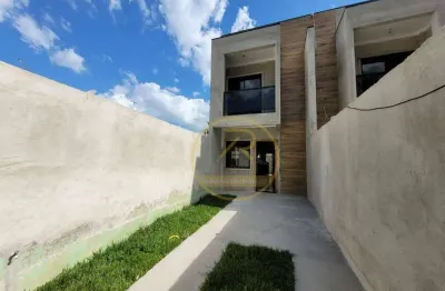 Sobrado com 3 dormitórios à venda, 90 m² por R$ 479.900 - Sítio Cercado - Curitiba/PR