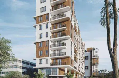 Cobertura com 1 quarto à venda na avenida silva jardim, 255, água verde, curitiba, 78 m2 por r$ 695.722