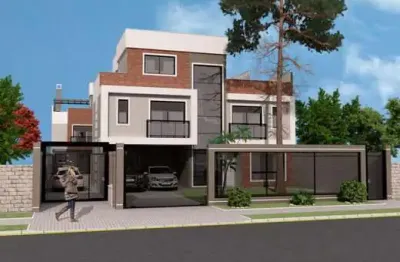 Casa em condomínio fechado com 3 quartos à venda na Rua Samuel Cézar, 1510, Água Verde, Curitiba