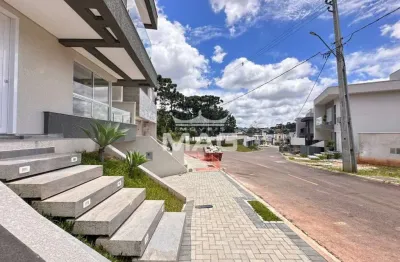 Casa em condomínio fechado com 3 quartos à venda na rua irma schreiner maran, 475, santa cândida, curitiba por r$ 1.350.000