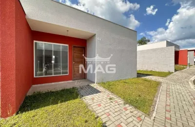 Casa em condomínio fechado com 3 quartos à venda na rua do jacarandá, 405, parque do embu, colombo por r$ 293.000