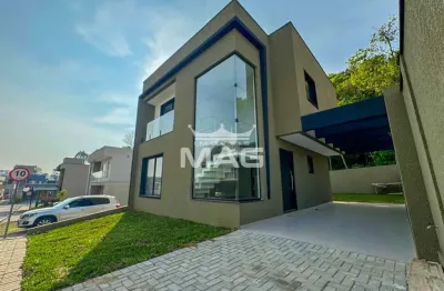 Casa em condomínio fechado com 3 quartos à venda na neriman nezetli, 30, campo pequeno, colombo por r$ 899.900