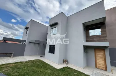 Casa com 3 quartos à venda na jeronimo alberti, 64, roça grande, colombo por r$ 559.900