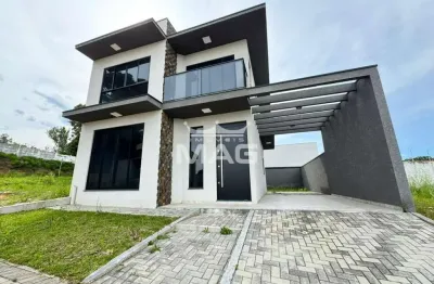 Casa em condomínio fechado com 3 quartos à venda na carlos francisco pocharska, 257, guaraituba, colombo por r$ 649.900