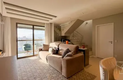 Cobertura duplex com 3 suítes e 100% mobiliado à venda!