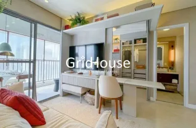 Apartamento com 2 quartos à venda na rua do estilo barroco, 633, santo amaro, são paulo, 40 m2 por r$ 479.000