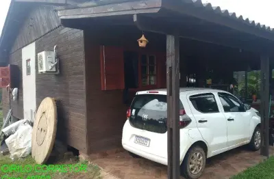 Chácara / sítio com 2 quartos à venda na estrada geral calafate, s/n, zona rural, montenegro, 291 m2 por r$ 800.000