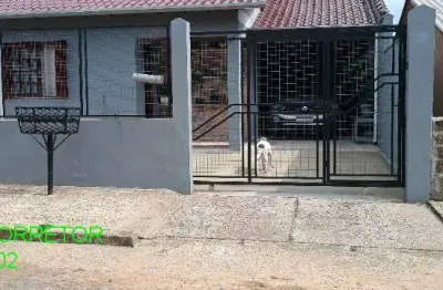 Casa com 2 quartos à venda na rua mirocalices, 111, estação, montenegro, 131 m2 por r$ 371.000