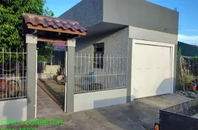 Casa com 3 quartos à venda na rua união, 75, aeroclube, montenegro, 102 m2 por r$ 260.000