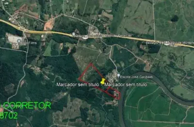 Terreno à venda na porto garibaldi, s/n, pesqueiro, montenegro, 193000 m2 por r$ 730.000