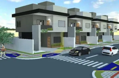 Sobrado com 3 dormitórios à venda, 84 m² por r$ 450.000,00 - esmeralda - cascavel/pr