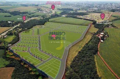 Paraíso tropical - terreno à venda, 301 m² por r$ 315.000