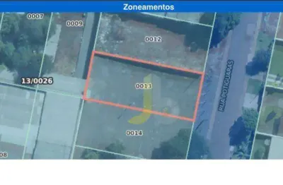 Terreno à venda na Rua Potiguaras, 519, Santo Onofre, Cascavel